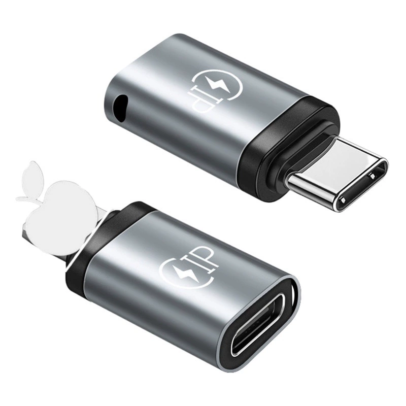 Подходит для Apple в преобразователь зарядной линии Type-C на адаптер Apple Освещение женской головки