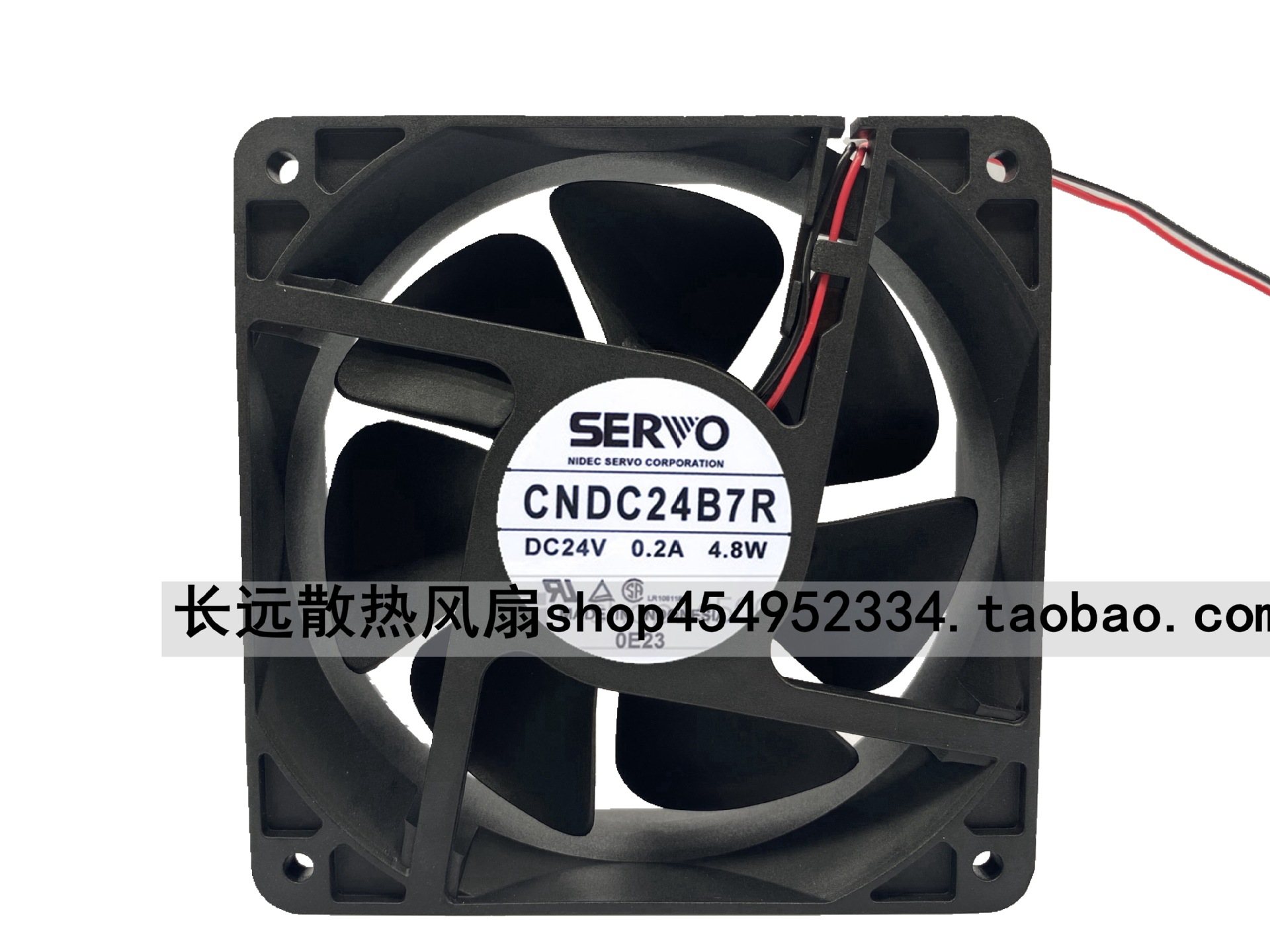 原装日本伺服 CNDC24B7/R 12038 24V 0.2A 4.8W 双滚珠散热风扇