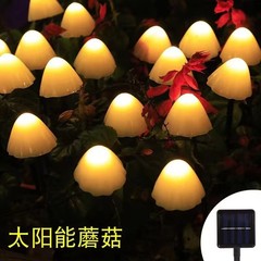 太陽エネルギーled地はキノコの明かりを挿して祝日の屋外の庭の防水の景観を挿して花園の芝生を飾って明かりをつけます。