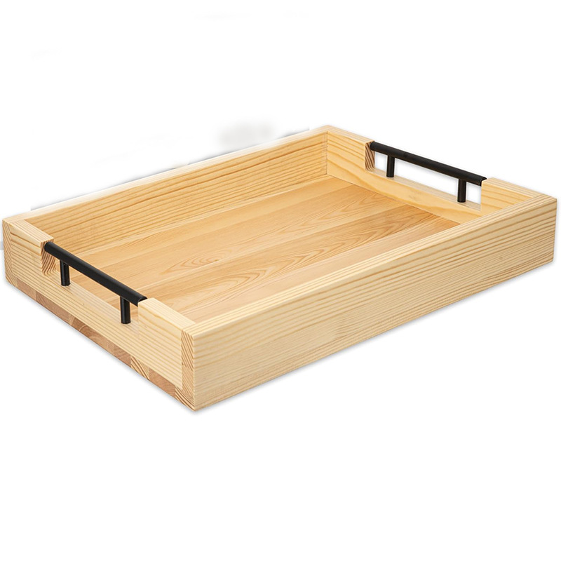 Wooden tray, tabletop tray, household living room tray, portable fruit platter, cheese platter, wooden tea tray, pastry tray