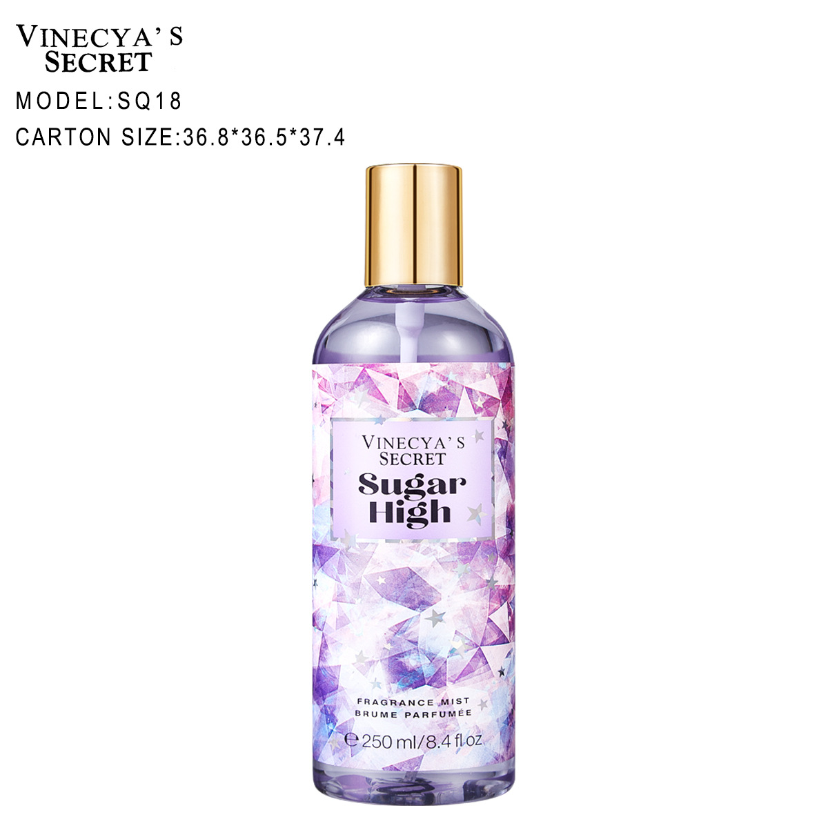 Lote de perfume de alta gama en botella de vidrio dorado victoriano chino e inglés en aerosol_voghion.com