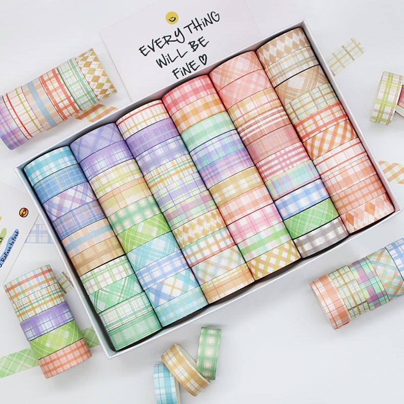 Cintas adhesivas de contabilidad de mano de sal adorables ins pequeños pegatinas decorativas frescas diy estilo idílico control de mano conjunto de cinta adhesiva de contabilidad