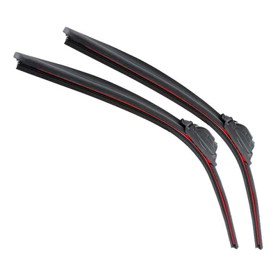 Red Board Multifunctional Wiper Blade Car Original High-Definition Silent Car Wiper Blade Frameless Wiper Blade Single Rubber Strip (Wiper) - 14inch-350mm