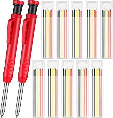 大量现货秒发木工活动笔 深孔标记笔图画笔记号石墨矿笔芯迷你型