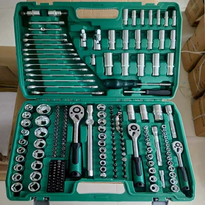 Screwdriver Set 46 Pieces 53, Mühərrik tənzimləmə alətləri - 216-green-24-tooth-galvanized-model