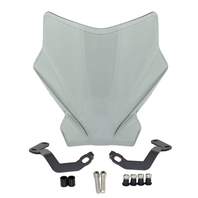 Suitable for Ducati Motorcycle front windshield - smoke-gray