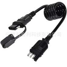 4PIN��܇��ĸ���^�� ��ʽƤ����܇����܇β���Դ�� 4оSAE�B����