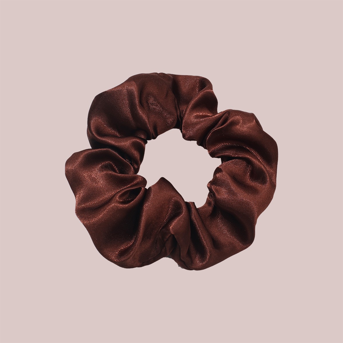 Coletero Scrunchie de Satén de Alta Elasticidad