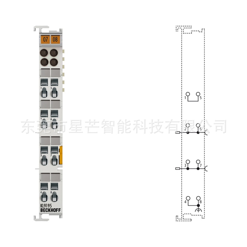 倍福KL9195总线端子模块德国BECKHOFFKL全新原装现货议价电子