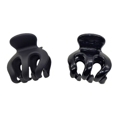 Factory direct sales hair clip fixed artifact anti-collapse back head grabber female Internet celebrity hair accessories large pumpkin high ponytail clip