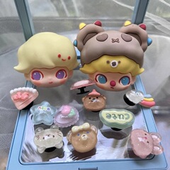 バブルマート 3D アクセサリー立体人形下駄取り外し可能な靴花靴バックルかわいいパーソナライズされたバックルイン