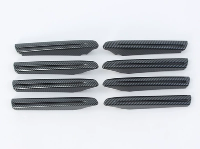 modified car window net front and | Şüşə kənarı xromları/moldingləri - front-fog-lamp-trim-8-carbon-fiber-zx