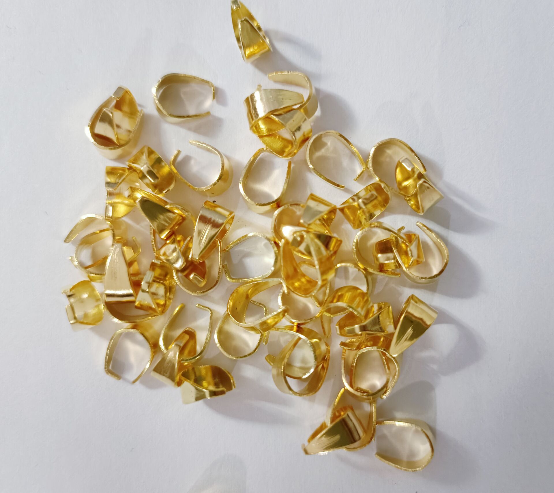 Accesorios de la joyería DIY metal melón semilla hebilla COLLAR COLGANTE hebilla de la joyería hebilla abierta hebilla de hierro colgante