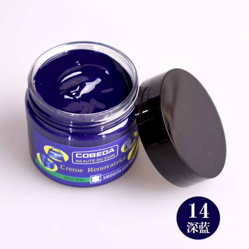 Venta directa de fábrica kangbida agente de coloración de cuero sofá bolsa de cuero para colorear zapatos de cuero de reparación de desgaste color suplemento crema