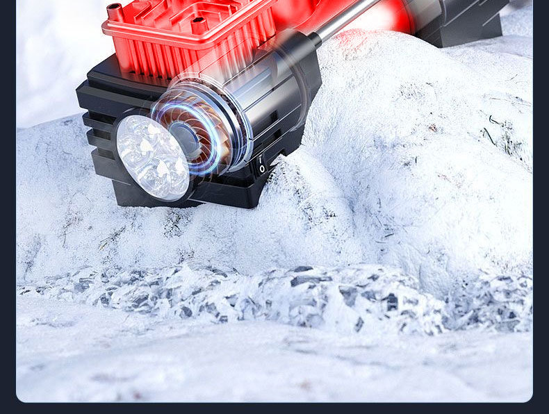 Xi Mi Car Air Pump Car Tire Air Pump Double Cylinder High Power Portable Car Air Pump Inflator