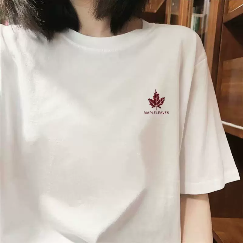 设计感小印花韩版短袖女t恤2025年夏装大码短袖宽松上衣潮牌衣服