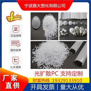 LED lampshade special light diffusion PC in stock light transmittance 90% lumen high haze can not see lamp beads.