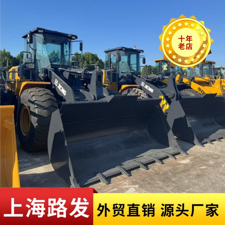 Comercio exterior XCMG 50GN XCMG LW500KV Loader 5 toneladas cuatro tracción piloto manejo paleta Loader