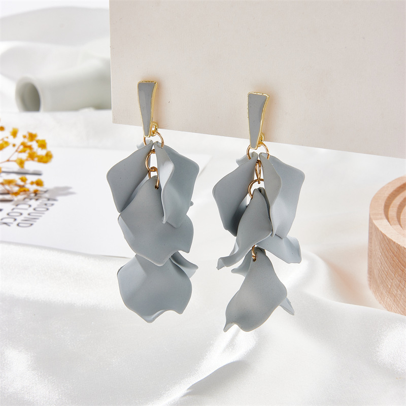 14g Weight 304 Stainless Steel Ear Needle Material Drop Earrings Classification 1 Pair Quantity Casual Occasion Acrylic Material Geometric Pattern Women's Gender Stoving Varnish Design Lady Style 1 Pair Lady Geometric Stoving Varnish Arylic Drop Earrings 11