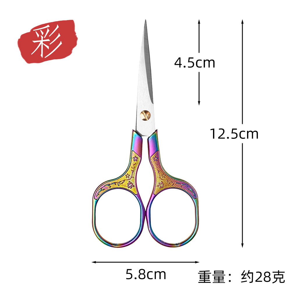 두꺼운 색 티타늄