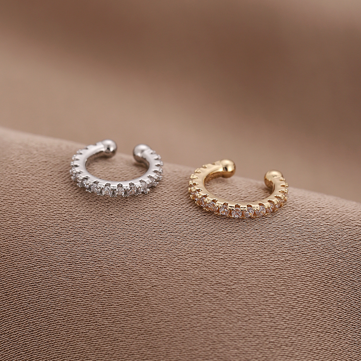 Personalizada pendientes simples clip de oreja de alta calidad sin perforado temperamento femenino moda retro estilo frío clip de hueso de oreja Super Hada fresco