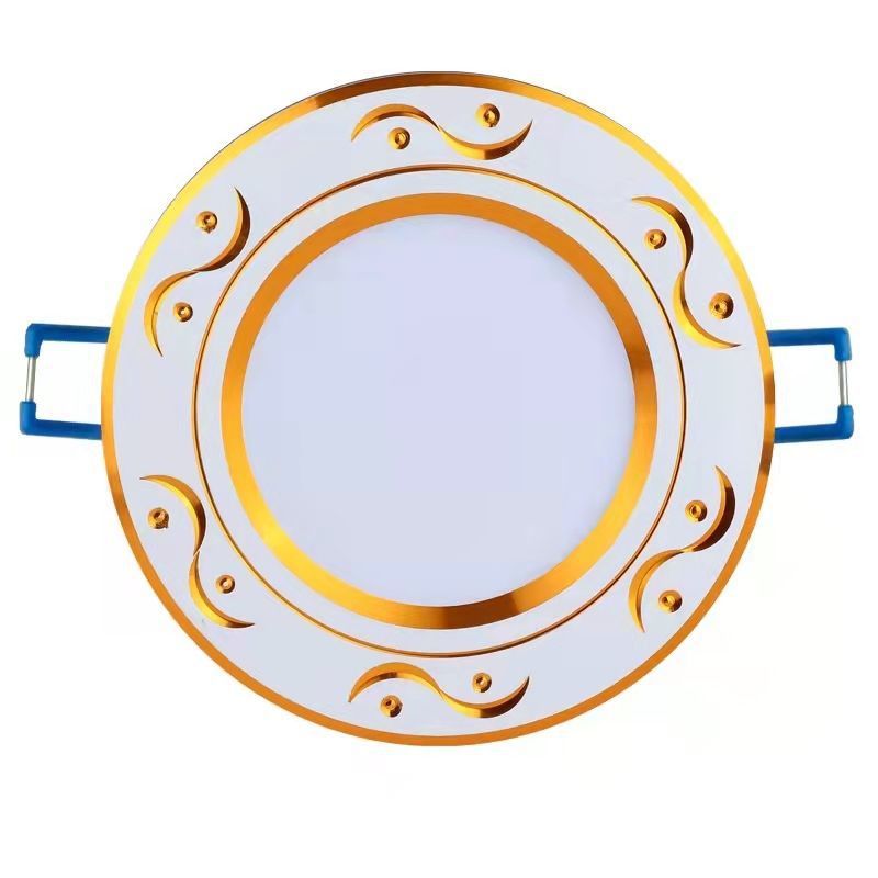 Downlight LED lámpara de techo lámpara de foco doméstica sala de estar lámpara de techo lámpara de pasillo lámpara de agujero lámpara de aluminio integrada