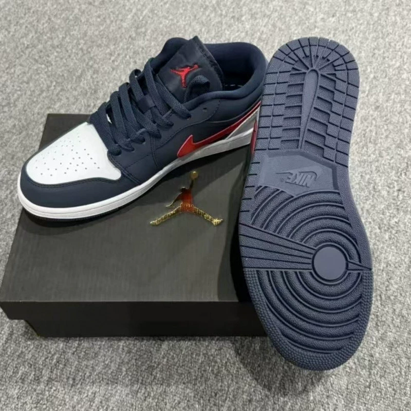 Air Jordan 1, низкие кроссовки всеясемейной тенденции для мужчин и женщин для отдыха