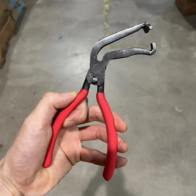 8-дюймовые угловые кусачки с красной ручкой (1 шт.)