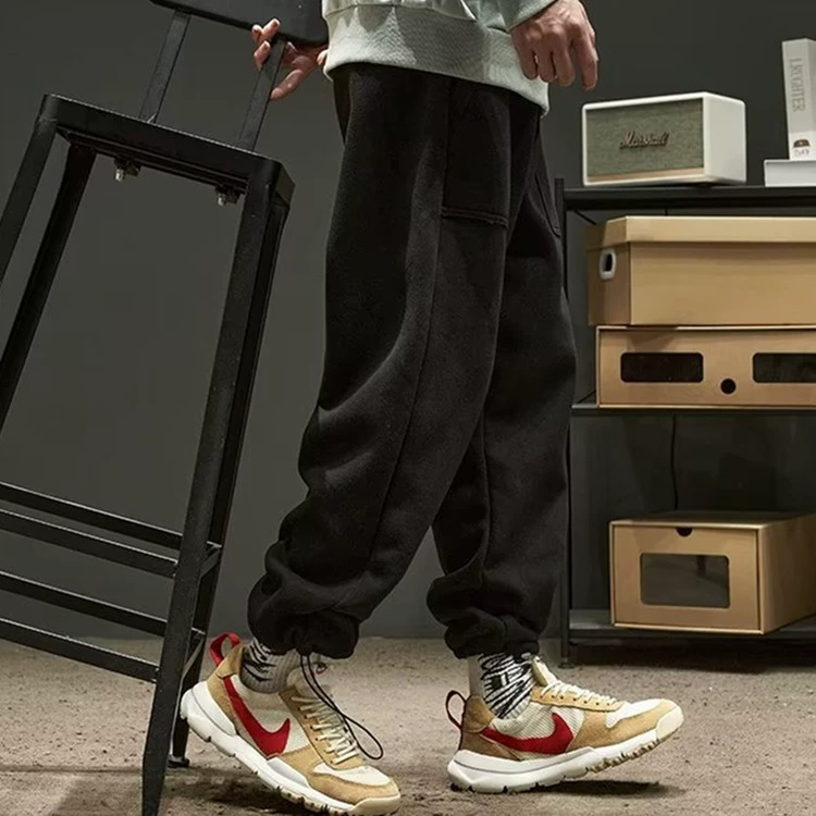 Демисезонные повседневные брюки, oversize, большой размер, шнурок
