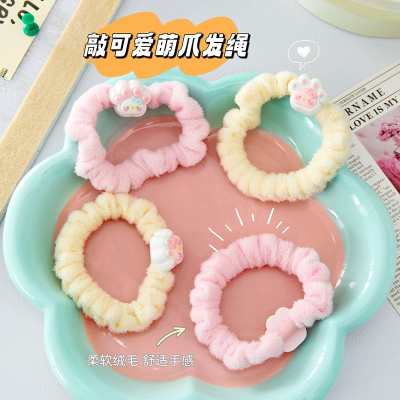 Клипса для волос в виде мультяшного милого полупрозрачного сезона аксессуар универсальная заколка для волос интернет-знаменитость оптовая