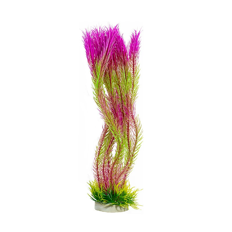 (Cross-border trading), realistic plastic decorative flowers, aquarium decor