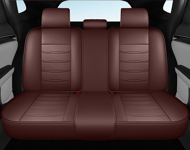 Full Leather One-Piece Car Seat Cushion Cross-Border Four-Season Universal Sports Seat Cover Car New Car Seat Cushion Cover