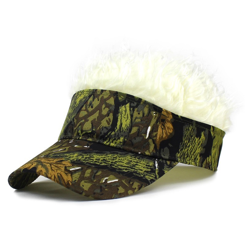 Unisex Streetwear Solid Color Camouflage Flat Eaves Baseball Cap display picture 43