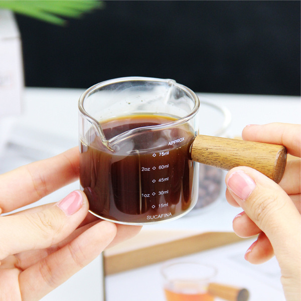 Coffee glass concentrated extract