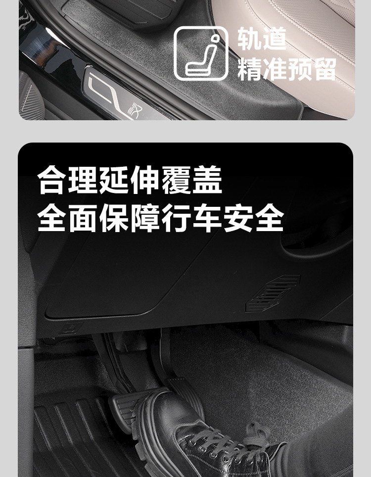 Suitable for Byd Han Dmi/Han Ev/Dm/Han L Full Surround Champion Glory Modified Carpet Tpe Car Floor Mats