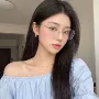 新款超轻复古镜框架钛架