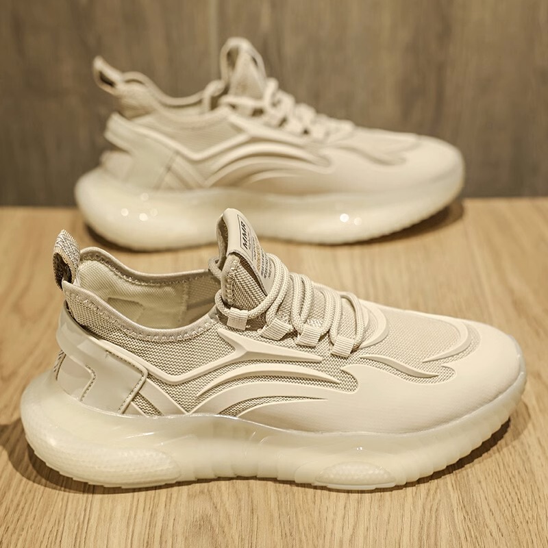 Putian Popcorn Coconut Men's Shoes Summer Shoes Breathable Mesh Sports Mesh Shoes Men's Inner Height Increasing Dad Trendy Shoes