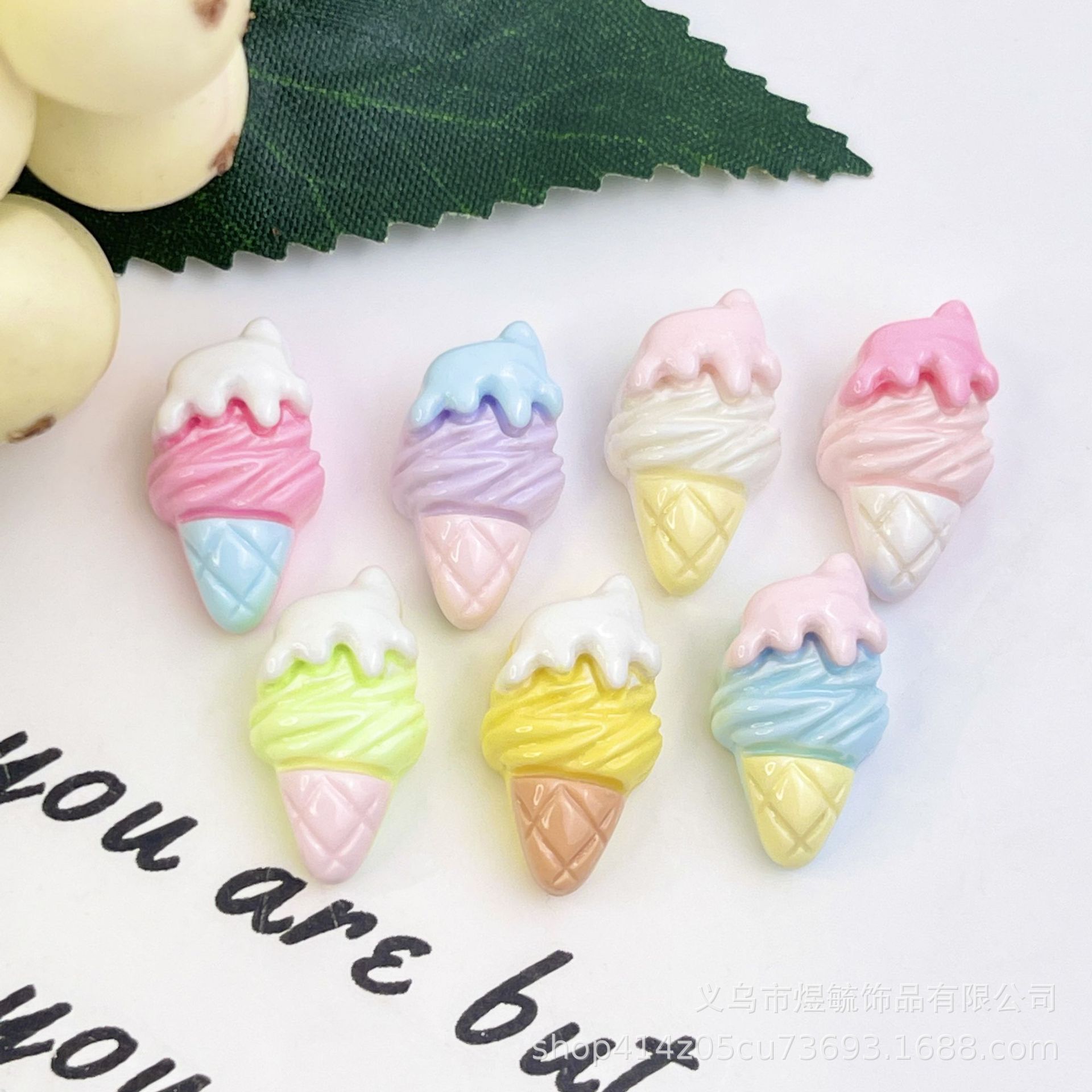 고품질 미니 밀크 캡 아이스크림 콘 혼합 싱글