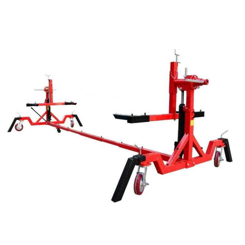 4000Lbs 汽车翻转架 1800kg 载重手动反转平台 车身喷漆反转支架