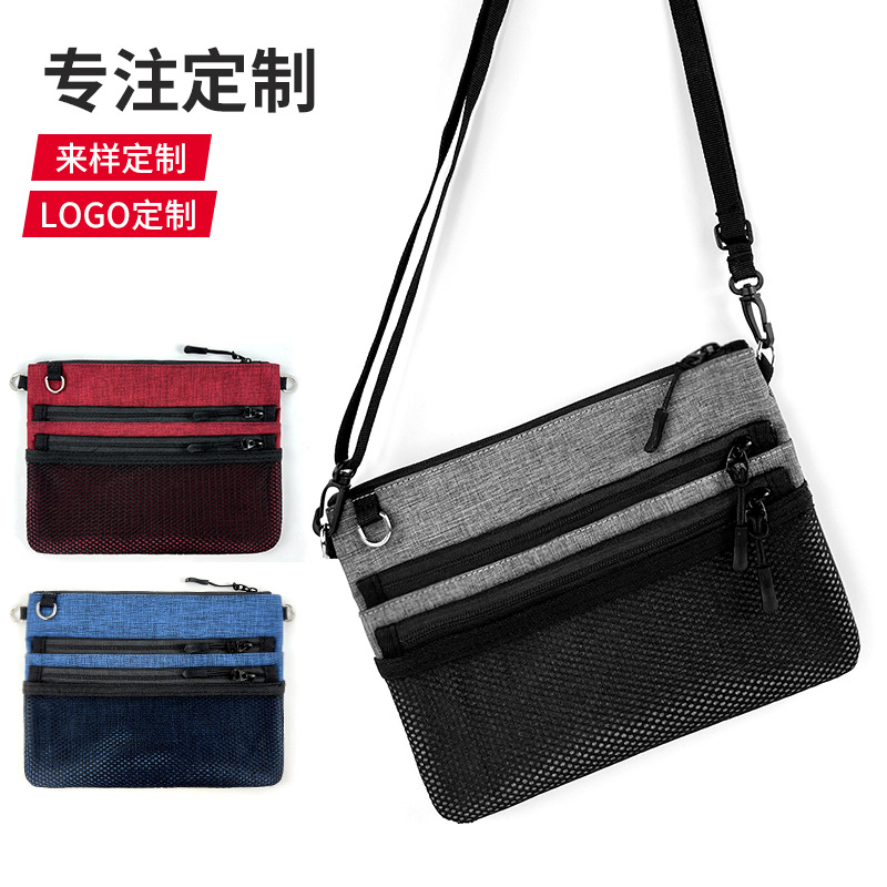2022 new pattern Simplicity leisure time durable The single shoulder bag capacity Multiple pockets Storage oxford Inclined shoulder bag wholesale