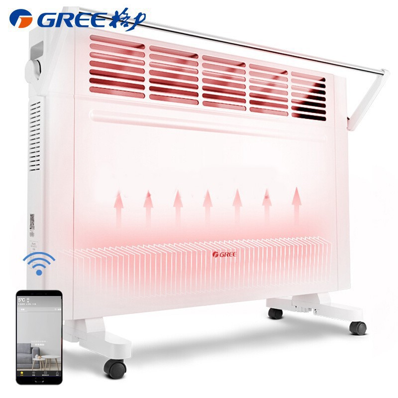 格力取暖器电暖器暖风取暖机居浴两用遥控欧式快热炉NBDF-X6022B