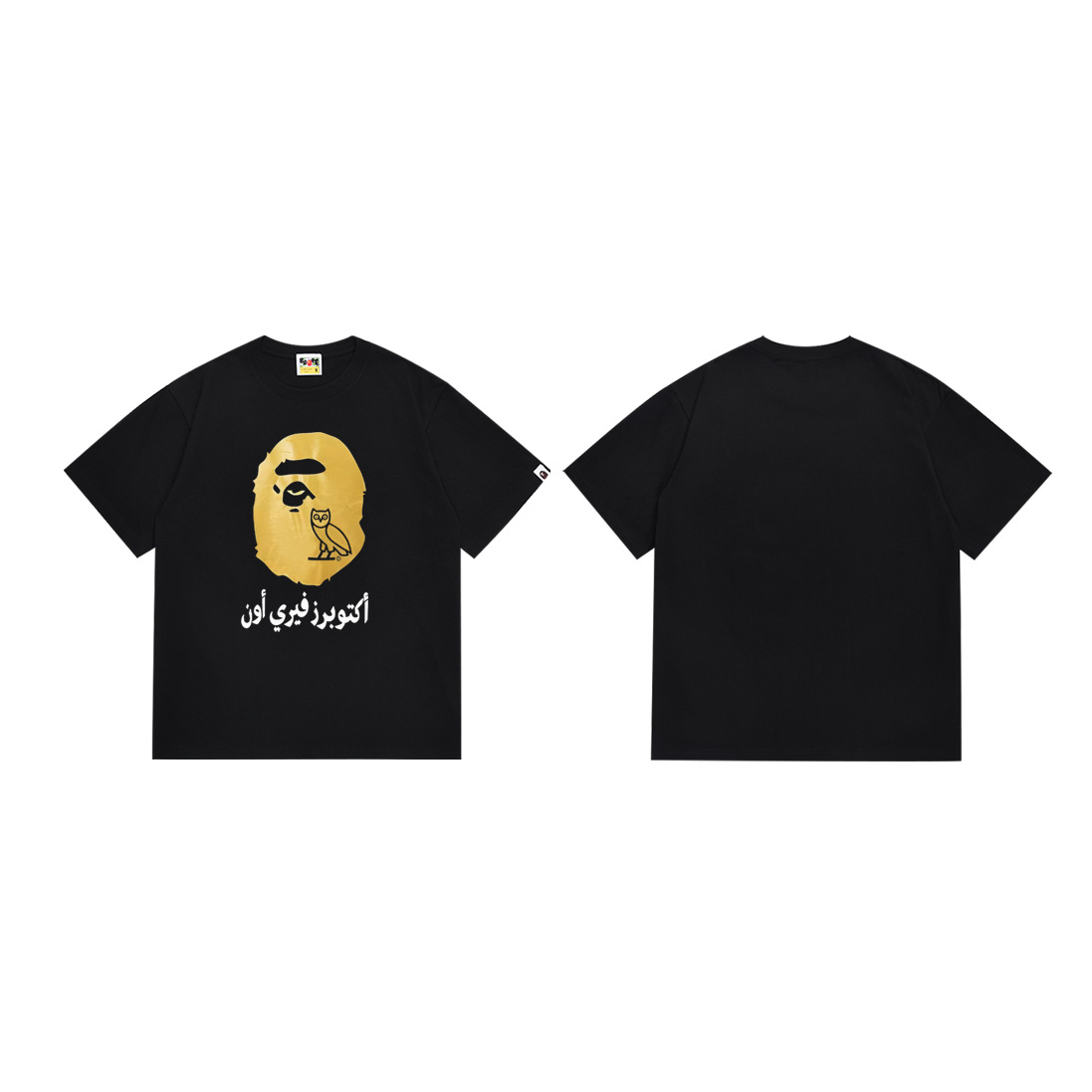 クロスボーダー卸売潮ブランド BAPE エイプヘッド半袖シャークトップ T シャツ供給 240 グラム半袖