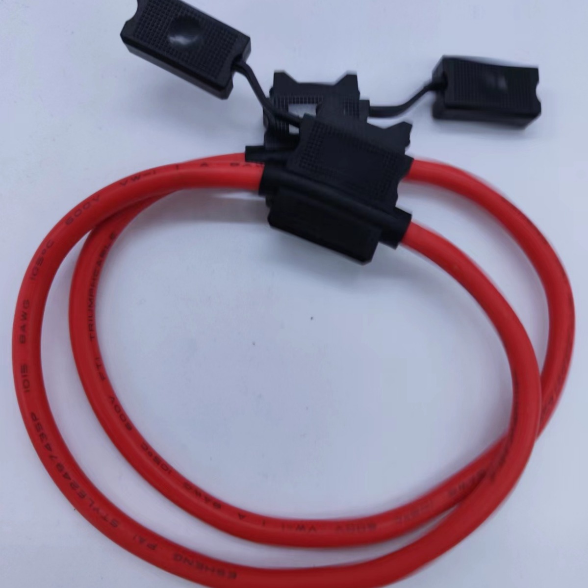 厂家现货 中号环形汽车保险丝座 防水座 大 中 小号插片保险丝盒