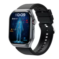 Умные часы ET585, ЭКГ, ФПГ, Bluetooth-вызов, измерение артериального давления, измерение сахара в крови, пульс, фитнес-браслет для разных видов спорта