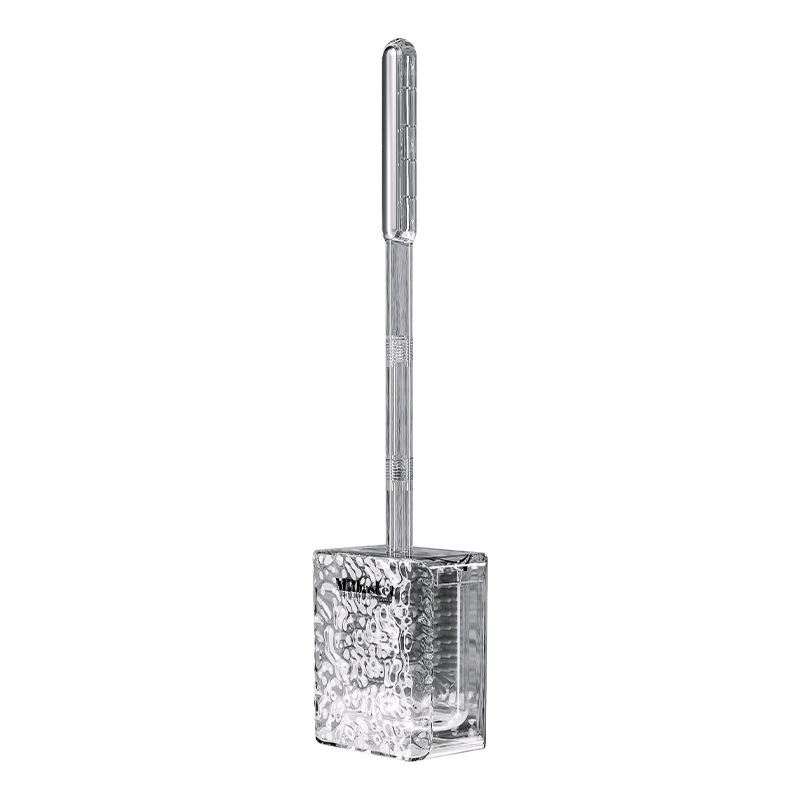 Light Luxury Household No Dead Angle 2023 New Bathroom Wall-Mounted Cleaning Silicone Long Handle Toilet Brush_maomaolike.com