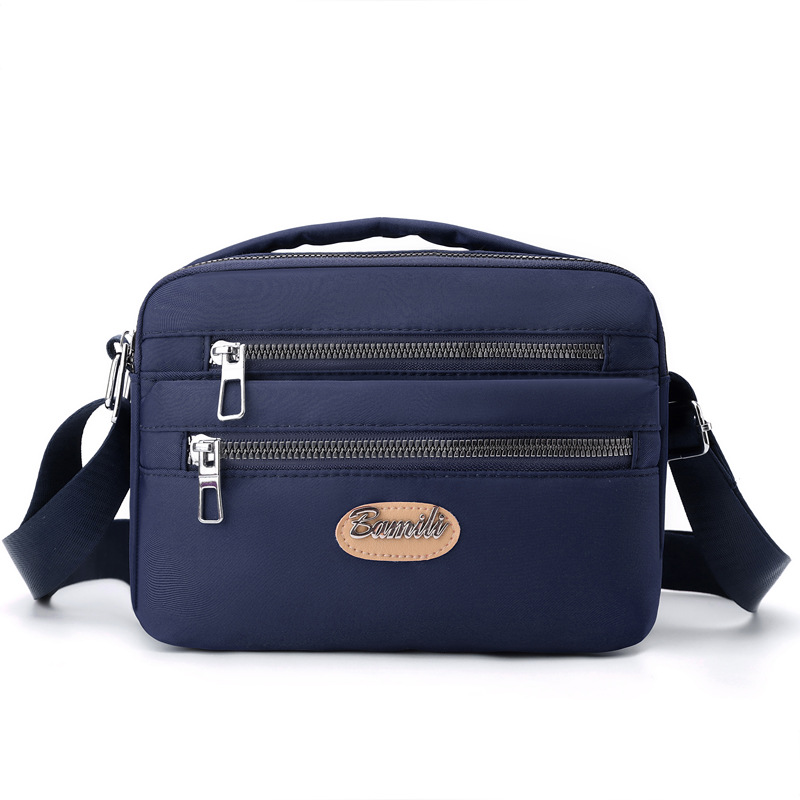 Bolso de hombro 2024 otoño nuevo bolso femenino bolso de tela de nailon bolso de madre de gran capacidad bolso de mensajero de tendencia ligera