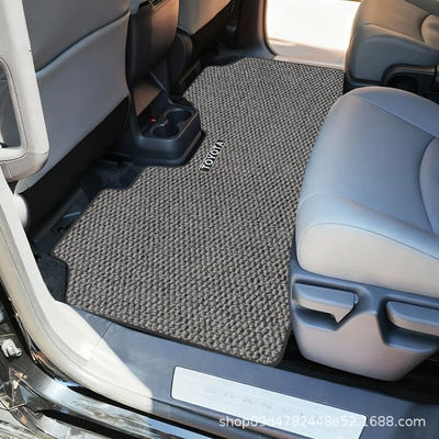 Toyota Sienna/Granvia Special Floor Mats, Universal Foot Pad - 7-seater-exclusivemiddle-row-gray-menis