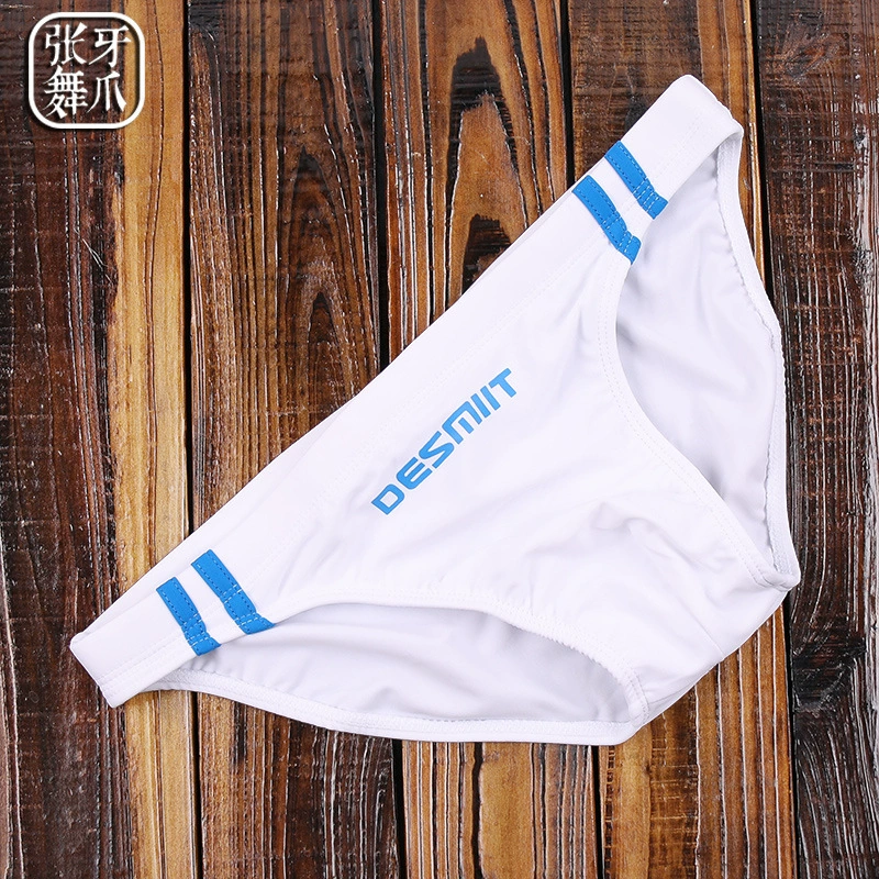 Мужские треугольные плавки с узкими краями, сексуальный профессиональный мужской купальник с низкой талией, быстросохнущие плавки большого размера для горячих источников, черные