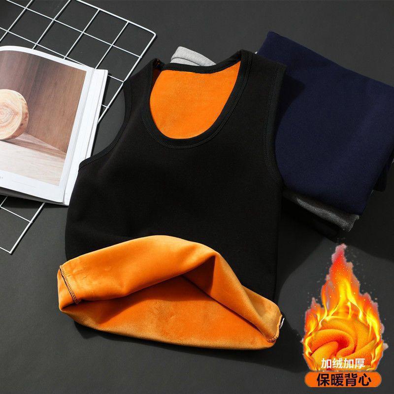 Autumn and Winter Vest Men's fleece-lined Thickened Thermal Vest Men's Thermal Underwear Vest Base Shirt Top Slim-fit Autumn and Winter Vest Men's fleece-lined Thickened Thermal Vest Men's Thermal Underwear Vest Base Shirt Top Slim-fit