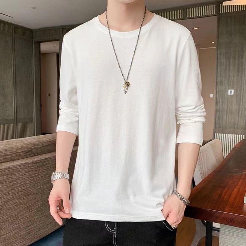 Demi-season solid color trend sports long-sleeve
